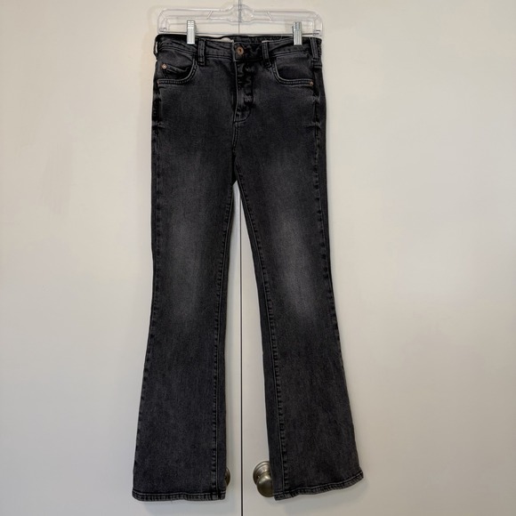 Black Pilcro Anthropologie High-Rise Bootcut Jeans - Picture 2 of 7